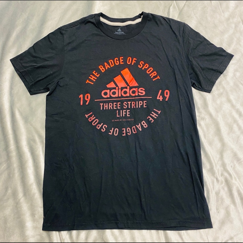 👯‍♀️Boys Adidas Climate Control Tee, sz Medium - Picture 2 of 9